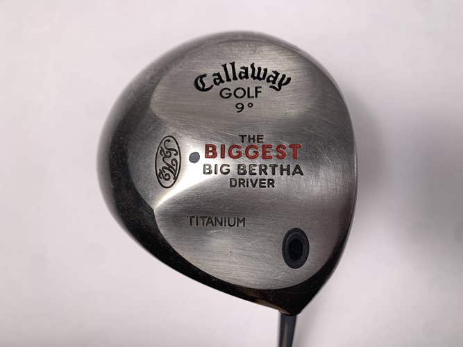 Callaway Biggest Big Bertha Driver 9* BB UL Firm Graphite Mens RH