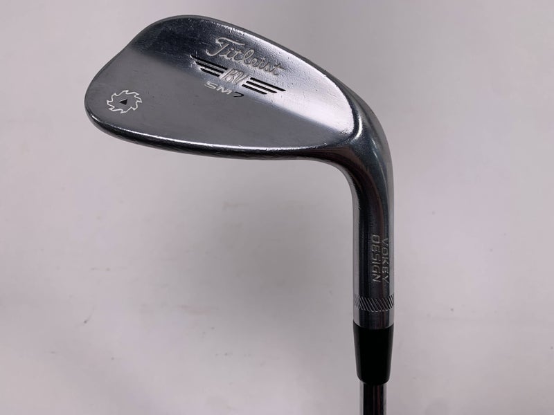 Titleist Vokey SM7 Tour Chrome Sand Wedge SW 56* 14 F-Grind Wedge Steel Mens RH