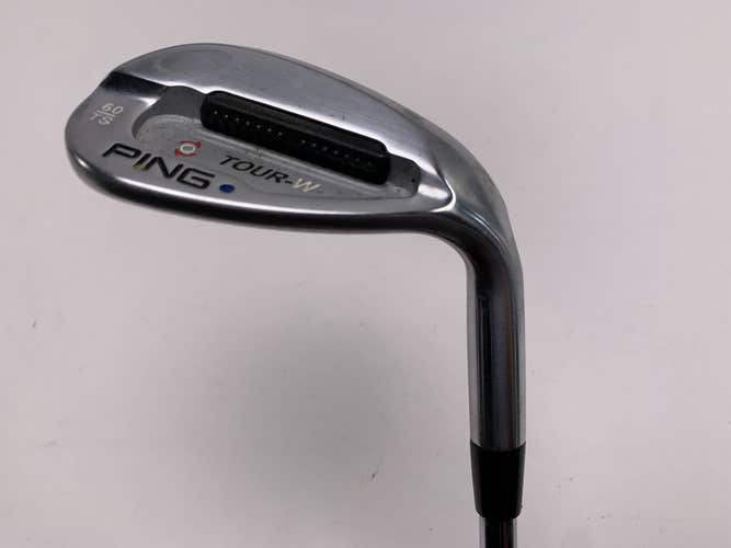 Ping Tour-W Brushed Silver ThinSole Lob Wedge LW 60* Blue Dot 1* Up Mens RH
