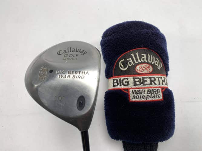 Callaway Big Bertha Warbird Driver 10* RCH 96 Firm Graphite Mens RH HC