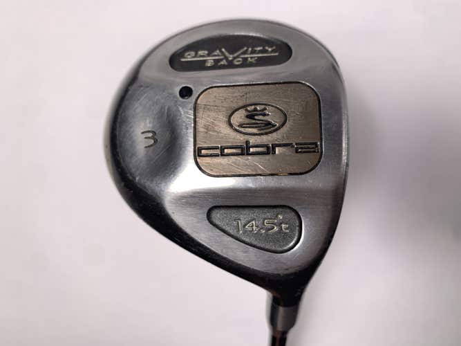 Cobra Gravity Back 3 Fairway Wood 15* Players Choice Pro 90 Mens RH -Dent