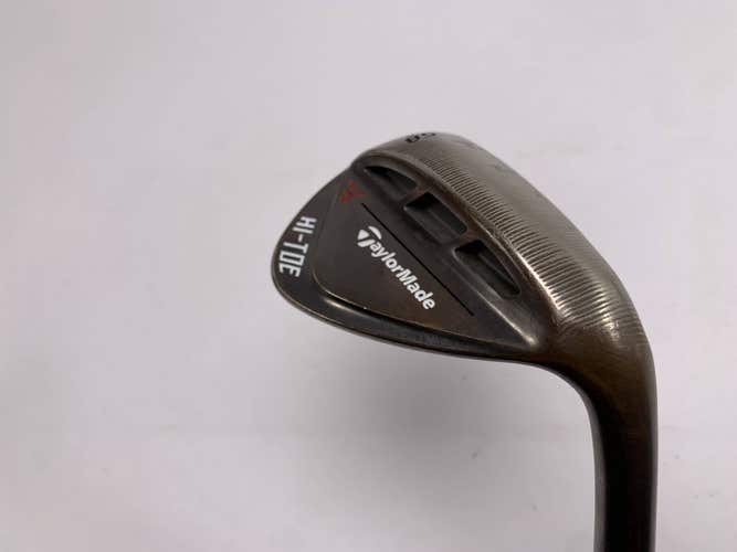 TaylorMade HI-TOE RAW Lob Wedge LW 58* 10 Bounce KBS Hi-Rev 2.0 115g Mens RH