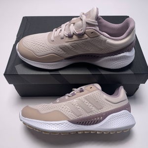 Adidas Summervent 24 Golf Shoes Beige Pink Women's SZ 7.5 (IG3262)