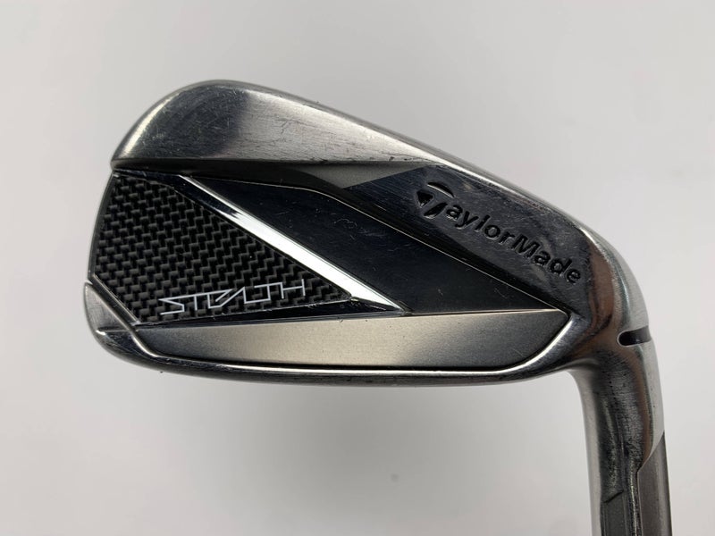 TaylorMade Stealth Single 6 Iron True Temper Dynamic Gold Regular Steel Mens RH