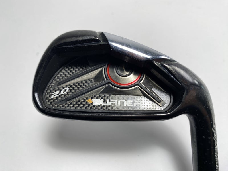 TaylorMade Burner 2.0 Single 6 Iron 85g Stiff Steel Mens RH Midsize Grip