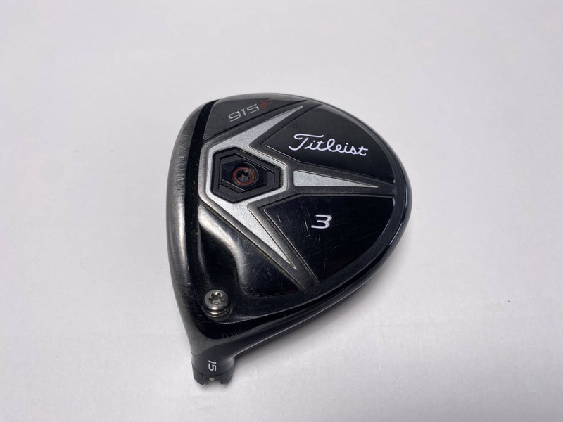 Titleist 915 F Fairway Wood 3* HEAD ONLY Mens LH