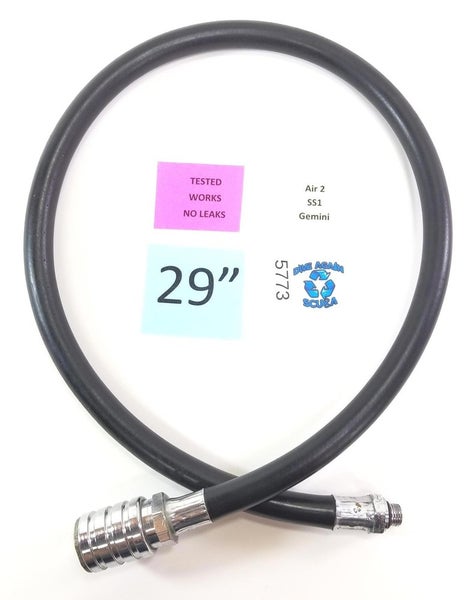 Scubapro Air 2 BCD BC Octo Inflator Hose Air Source 29" Scuba Dive Atomic SS1