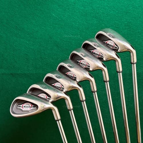 Callaway Big Bertha 2002 5-AW Iron Set Big Bertha Constant Weight Steel Uniflex