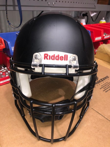 USED RIDDELL SPEED ADULT HELMET - LARGE - FLAT BLACK