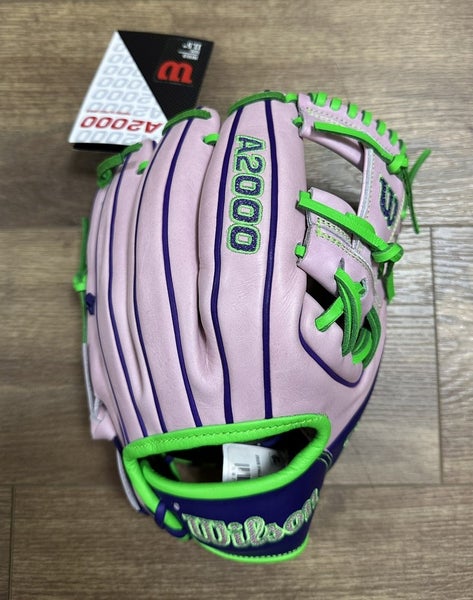 Wilson A2000 1786 11.5" Infield Baseball Glove Lavender Purple - WBW103449115