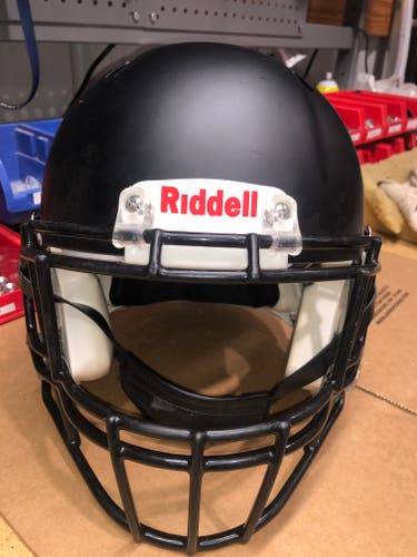 USED RIDDELL SPEED ADULT HELMET - LARGE - FLAT BLACK