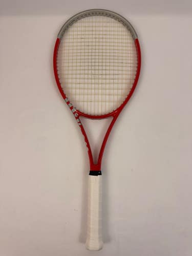 Wilson Blade 98 V8 18x20 Custom Paint Red / Silver, 4 3/8 Excellent 9/10