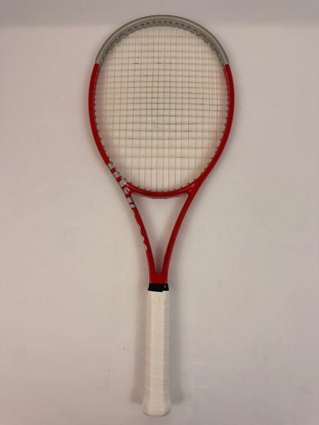 Wilson Blade 98 V8 18x20 Custom Paint Red / Silver, 4 3/8 Excellent 9/10