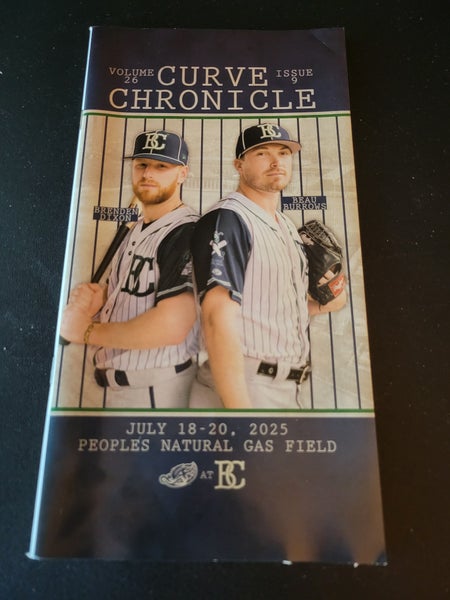 Altoona Curve Blair County Crickets Curve Chronicle Program July 2025