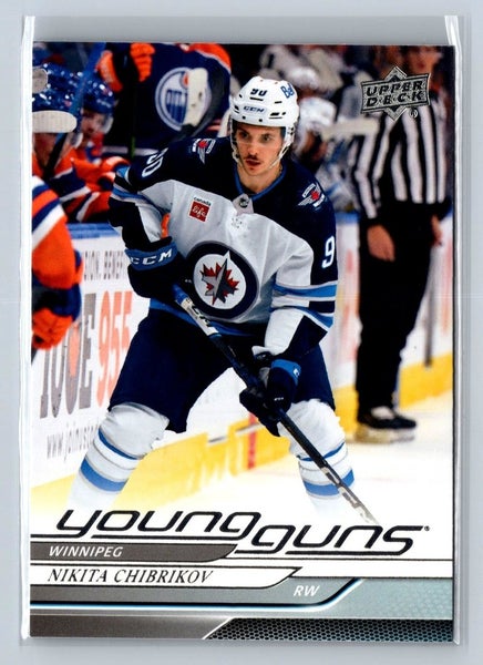 Nikita Chibrikov Winnipeg Jets 2024-25 Upper Deck Series 1 Young Guns #245 RC