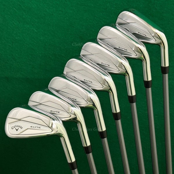 Callaway Elyte 5-AW Iron Set 5-AW Project X Denali 55G 5.0 Graphite Seniors