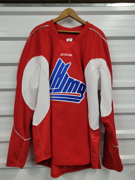 Size 56 Red CCM Pratice Jersey #34 (Used)