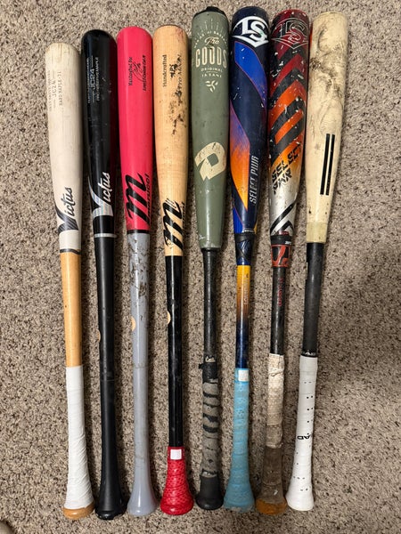 2025 Louisville Slugger Select PWR Hybrid BBCOR Certified Bat (-3) 30 oz 33" (Used)