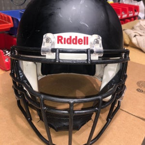 USED RIDDELL SPEED ADULT HELMET - LARGE - FLAT BLACK