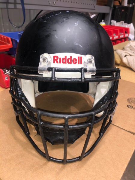 USED RIDDELL SPEED ADULT HELMET - LARGE - FLAT BLACK