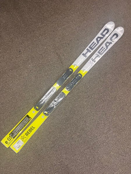 Kid's 2022 HEAD World Cup Rebels e-GS Rebel Team SW RP 159 cm Racing Skis Without Bindings (New)