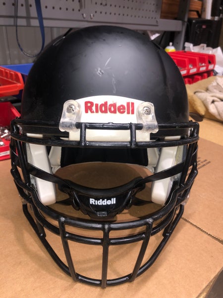 USED RIDDELL SPEED ADULT HELMET - LARGE - FLAT BLACK