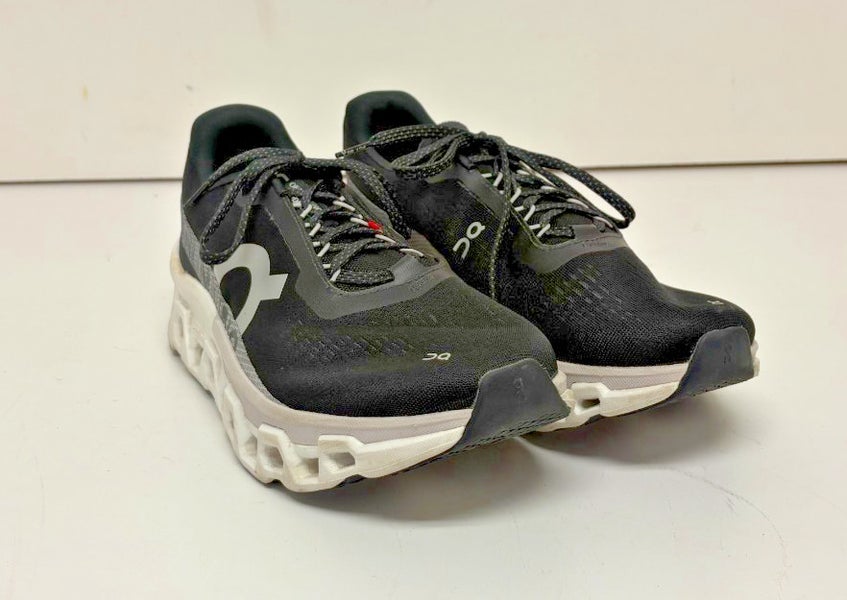 On Cloud Monster Helion Sole Black Mesh Upper Men's Running Shoes US 9.5 EU 43