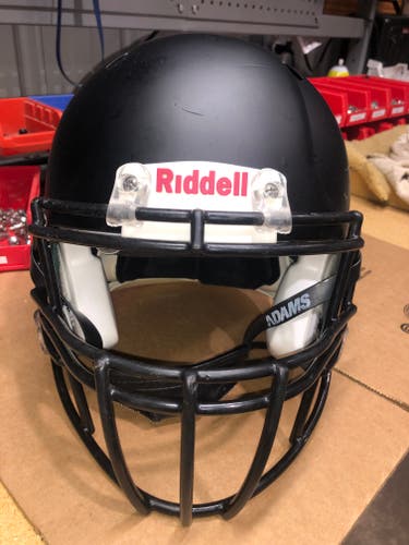 USED RIDDELL SPEED ADULT HELMET - LARGE - FLAT BLACK