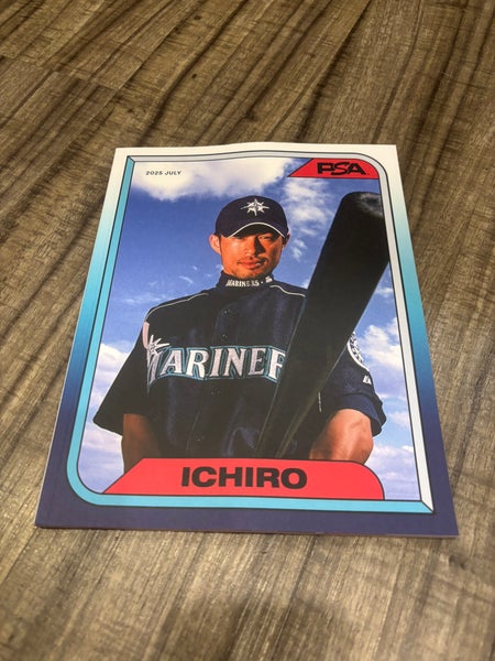 PSA Magazine July 2025 Edition Featuring Ichiro Suzuki Cover