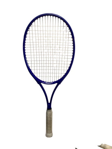Used Spalding ENCOUNTER 95 Adult Tennis Racquet Navy Blue 4 1/2" 11443-S000199212
