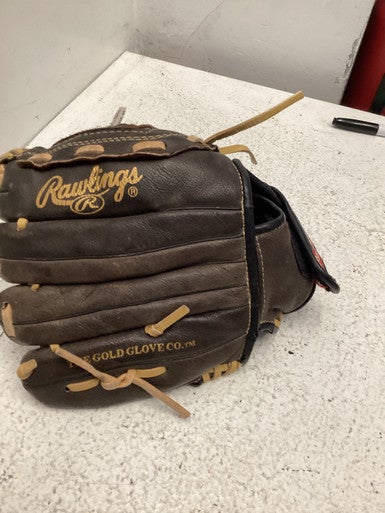 Used Rawlings H110BRNC BB/SB Glove RH Throw Brown 11" 11443-S000197307