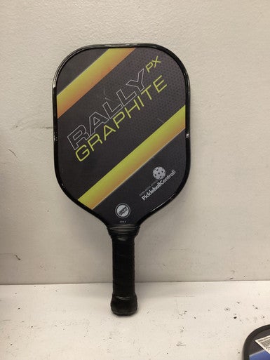 Used PIK RALLY GRAPHITE Pickleball Racquet Black 11443-S000197579