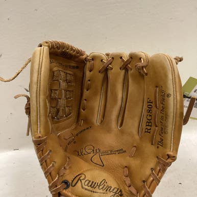 Used Rawlings RBG80F BB/SB Glove RH Throw Gold 10 1/2" 11725-S000494031