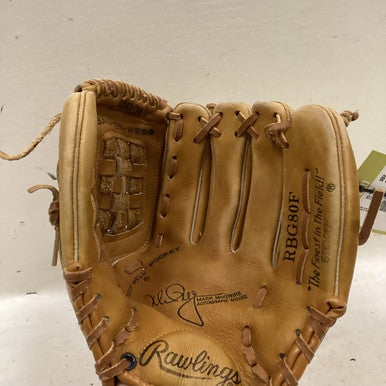 Used Rawlings RBG80F BB/SB Glove RH Throw Gold 10 1/2" 11725-S000494031