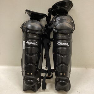 Used Diamond DLG-UXD Catchers Leg Guards Black Intermed 11725-S000494033