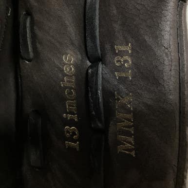 Used Mizuno MMX 131 BB/SB Glove RH Throw Chocolate 13" 11725-S000493904