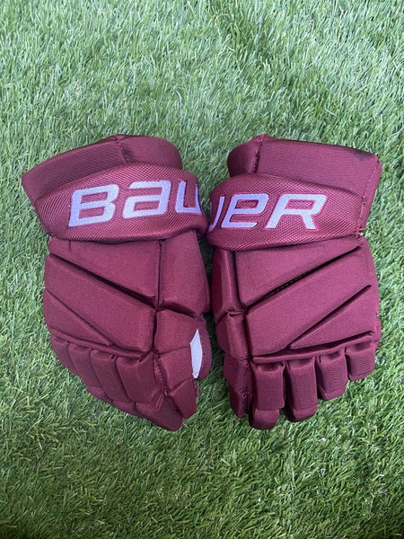 Bauer Vapor Elite Team Gloves 14" (Used) Maroon