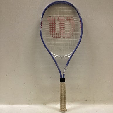 Used Wilson V-MATRIX Adult Tennis Racquet Royal Blue 4 1/2" 11725-S000493970