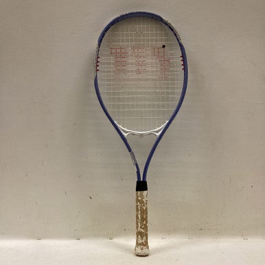 Used Wilson V-MATRIX Adult Tennis Racquet Royal Blue 4 1/2" 11725-S000493971
