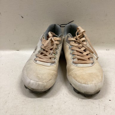Used Rawlings WOMENS CLEATS BB/SB Cleats White Senior 7.5 11725-S000493974