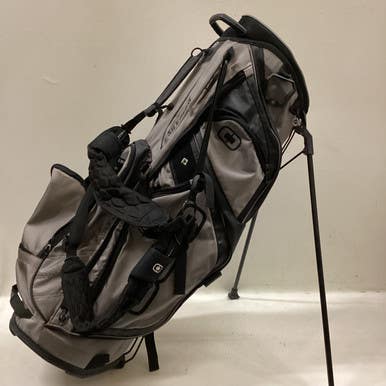 Used Ogio SILENCER STAND BAG Mens Stand Bag Grey 11725-S000493982