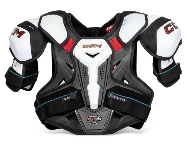 NEW CCM Jetspeed FT6 Pro Shoulder Pads, Sr Medium