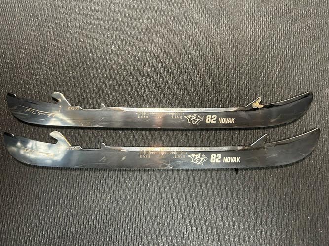 NHL Bauer Pro Stock Hockey Skate Blades Replacement Steel Fly XL Ti Edge 272