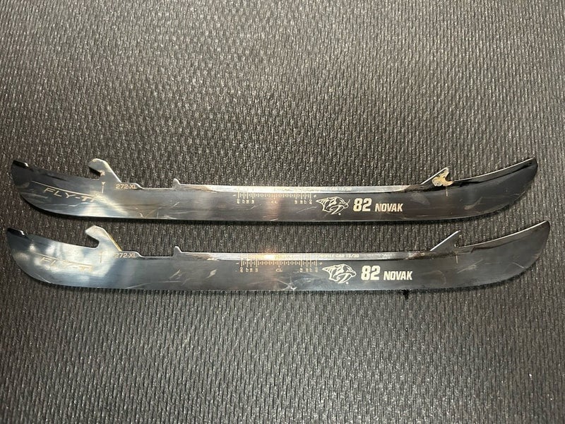 NHL Bauer Pro Stock Hockey Skate Blades Replacement Steel Fly XL Ti Edge 272