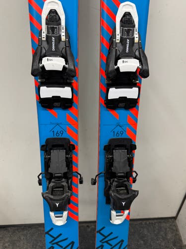 Fischer 169 cm Hannibal Alpine Touring Skis With Bindings Max Din 10 96mm (Used)