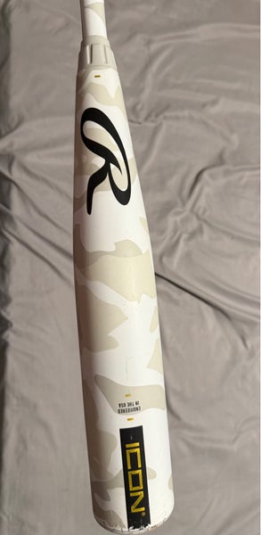 2025 Rawlings Icon Composite USSSA Certified Bat (-10) 19 oz 29" (Used)