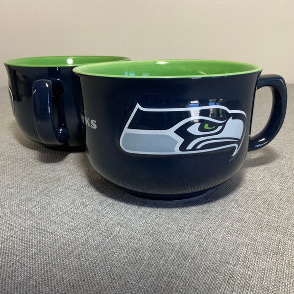 Seattle Seahawks NFL 1-Qt Soup Mug Set – Boelter Brands – Like New