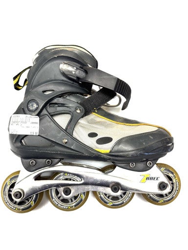 Used ABEC 7 WMS 10 Senior Rec Fitness Skates Grey Senior 10 11860-S000300508