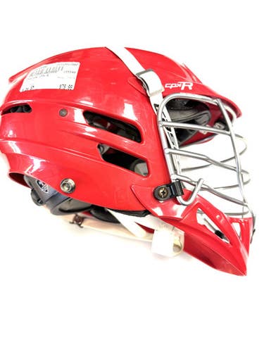 Used Cascade CPX-R Lacrosse Helmet Red SM 11860-S000300490