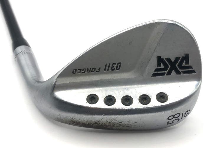 PXG 0311 Forged 58/09 Wedge Mitsubishi MMT 60-A Senior Graphite Shaft *Good*